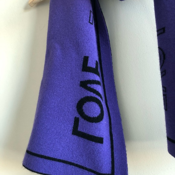 SANDRO Love Wool Blended Scarf - Picture 4 of 8